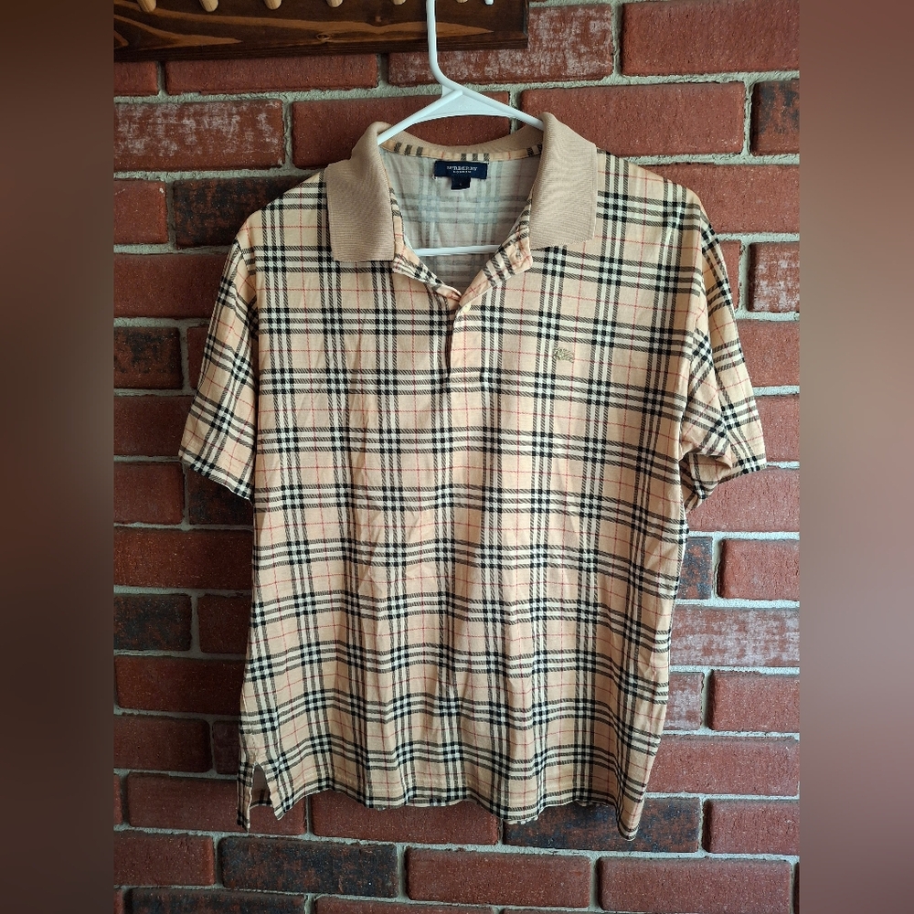 BURBERRYS Beige  Polo shirt Short sleeve